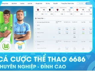 Trải nghiệm cá cược thể thao tuyệt vời cùng 6686.support